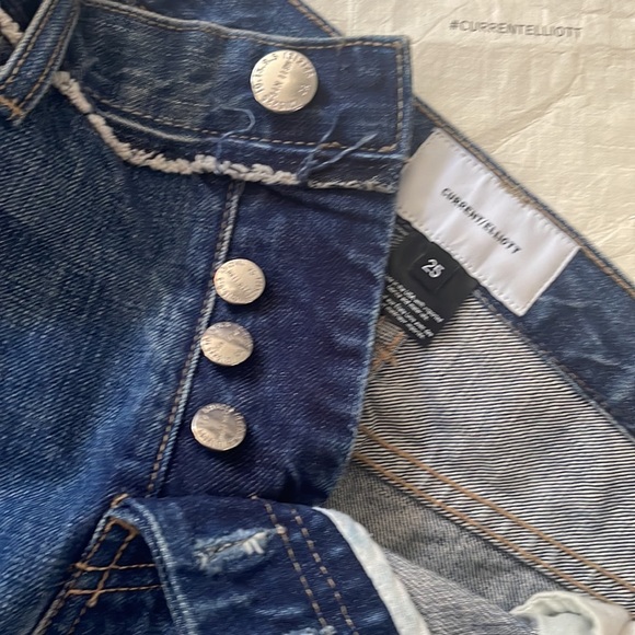 Current/Elliot Selvedge Denim Jean Sz. 25 - Picture 10 of 11